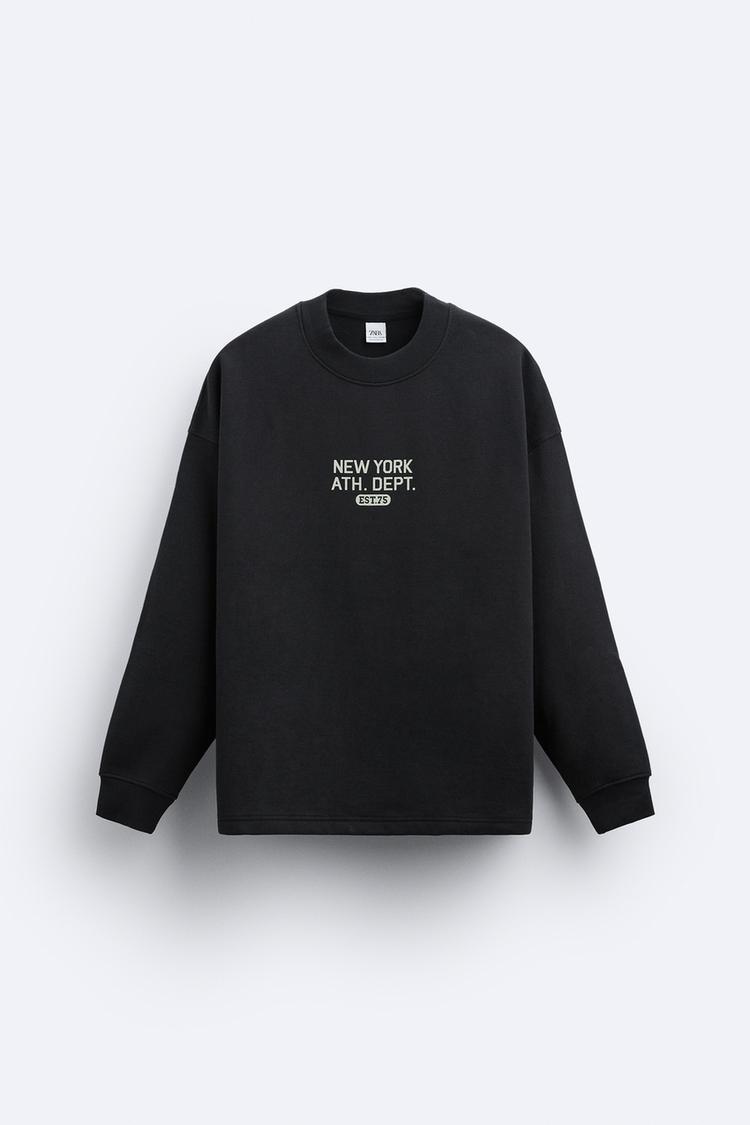 SLOGAN BASKILI SWEATSHIRT